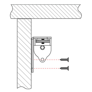 Doughty Rail Wall Bracket 