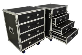 ''ROADIE'' FLIGHTCASE WITH 4 DRAWE 