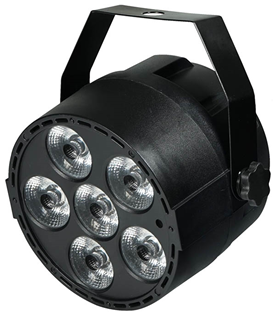 MicroPar Quad LED Par Can with 6 x%2 