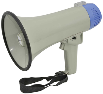 Megaphone 10 Watt with Siren 600m Proj 