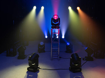 RGBWW Moving Head Wash Stage Light wit 