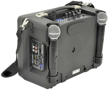 Portable Desk Top PA System with 2 H 