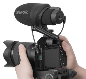 Lightweight On-Camera Condenser Microphone 