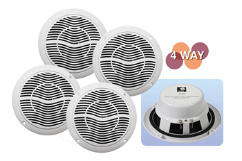 4 Way Bluetooth Ceiling Speaker & Am 