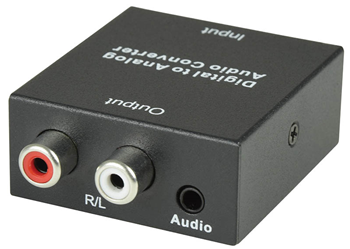 Digital Audio to Analogue Audio Converte 