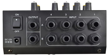 8 Channel Line and Microphone Mixer by 