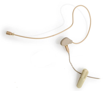 Single Ear Discreet Headset with 4 Pin 