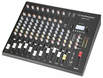 Compact 12 Channel Mixer with USB/SD % 