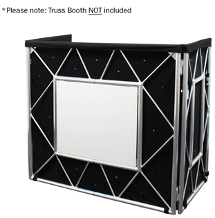 Truss Booth LED Starcloth RGBW 