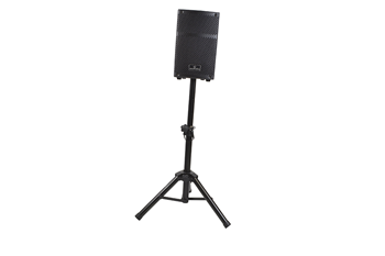 Two Compact Speaker Stands with Carry  