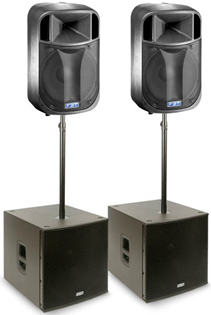 FBT J Series DJ 15A and Subline 118S 