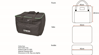 Cobra Case Padded Equipment Bag with 1 