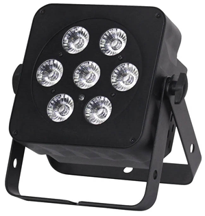 Slimline LED Parcan Stage Light with 7 