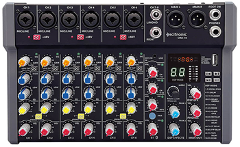 Compact Audio Mixer with DSP USB &%2 