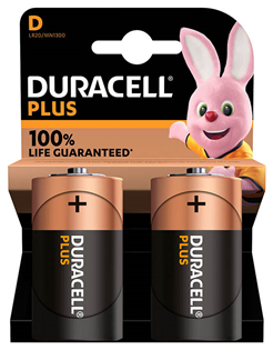Duracell Plus Power Alkaline Batteries P 