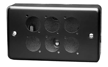 Double Gang Plate and Box for D Seri 