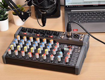 Compact Audio Mixer with DSP USB &%2 
