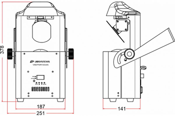 Vector Scan 100W LED Scanner from JB%2 