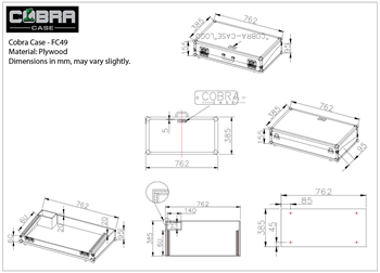 Lighting Controller Flightcase Suitable Fo 
