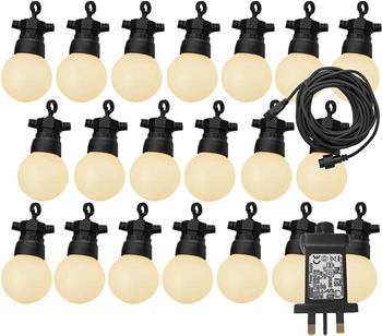 LED String Light Set with Timer and  