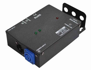 DMX Splitter 2 Way with 3 Pin DMX  