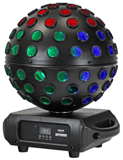 Asteroid LED Effect Light 5 x 40W RG 