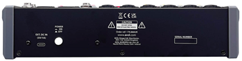 Compact Audio Mixer with DSP USB &%2 