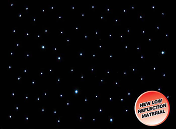 8 x 4.5m LED Starcloth System, - B 