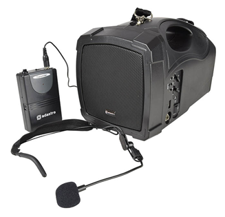 Handheld PA System with Headset Mic,%2 