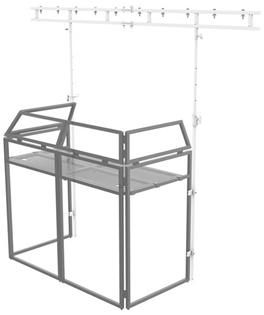 DJ Booth Overhead Kit with Adjustable  