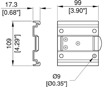 CASTER PLATE 