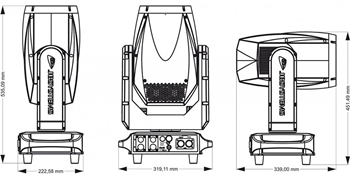 RIval Beam Moving Head Outdoor Stage L 