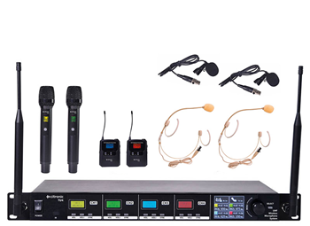 UHF Wireless Microphone System with Belt 