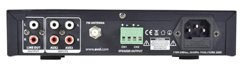 Stereo PA Amplifier 2 x 55W 