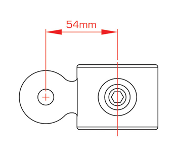 PIPECLAMP SWIVEL (MALE SECTION) 