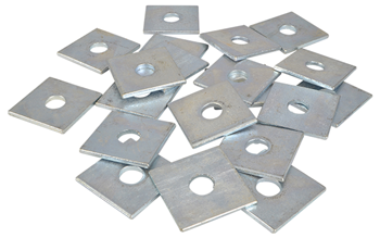 1 Hole Square Plate Washer - Choice  