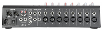 Compact 12 Channel Mixer with USB/SD % 