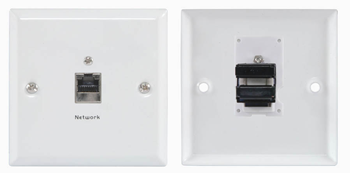 CAT5E RJ-45 WALLPLATE 