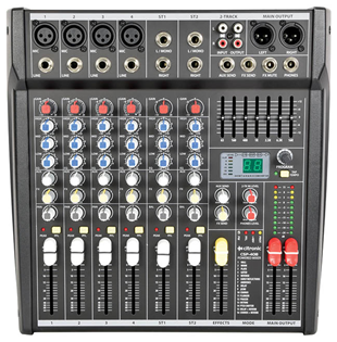 4 Channel Powered Mixer 2 x 200W 