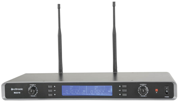 Dual UHF Beltpack Microphone System 