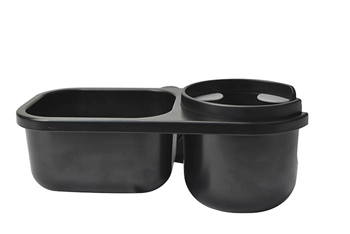 Clamp-on Cup Holder with Tray for Micr 