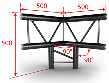 Contestage 50mm Ladder Truss 3 Way Ver 