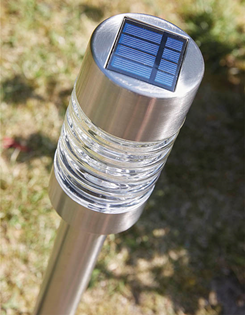 Torino LED Solar Post Light - Pack o 