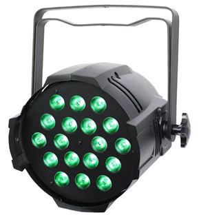 LED Parcan RGBW 18x 8 Watt - 20 or 