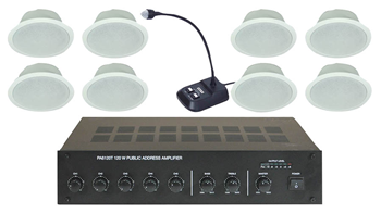 Commercial PA 100v Ceiling Speaker Kit%2 