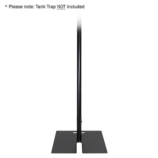 Black Powder Coated Aluminium Tubes 48.3 