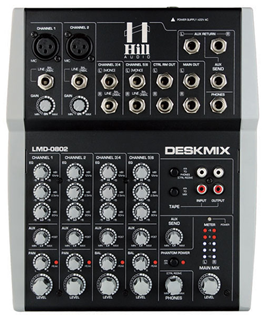 Hill Audio 6 Channel Studio Mixer 