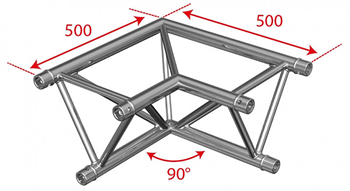 Contestage Trio290 50mm Truss 2 Way 90 