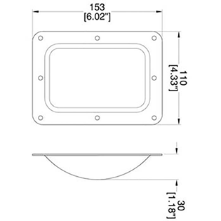 Caster Dish for 5