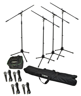 Complete Dynamic Microphone Set 